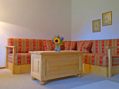 Couch im Wohnraum
