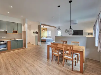 Loft-Sicado Küche und Essbereich