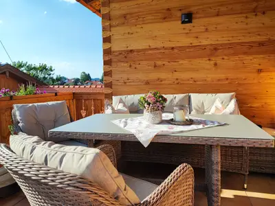 Balkon der Ferienwohnung