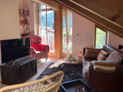 Wohnraum mit Schlafsofa