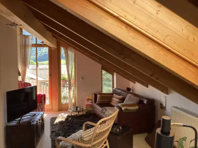 Wohnraum mit Schlafsofa