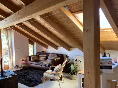 Wohnraum mit Schlafsofa