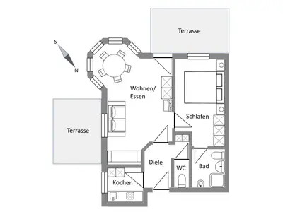 Grundrissplan