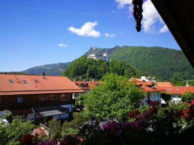 Blick Richtung Schloss Hohenaschau