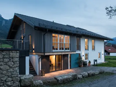 Hausansicht auf Wohnung "Zellerhorn"