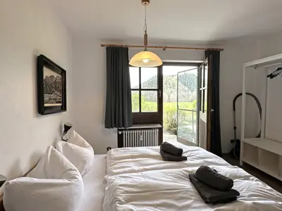 Wohn- und Schlafraum mit Terrasse