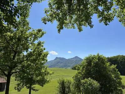 Ferienwohnung Göttersberg Aussicht auf die Berge