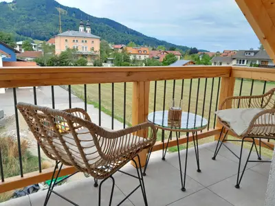 Bergblick Loft Balkon