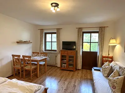 Wohn- und Schlafraum mit Terrasse App4