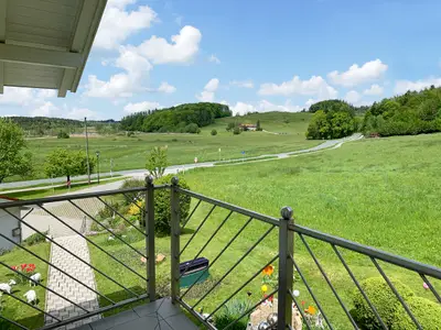 Blick vom Eingang Ferienwohnung