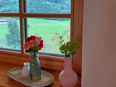 Wohnraum mit Küchenzeile