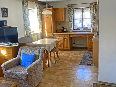 Wohnraum mit offner Küche