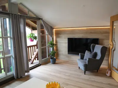 Ferienwohnung II 60 qm Loftwohnung/Wohnzimmer getrennt