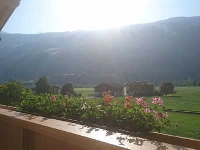 Haus Eberharter Sonnenaufgang Zillertal Arena