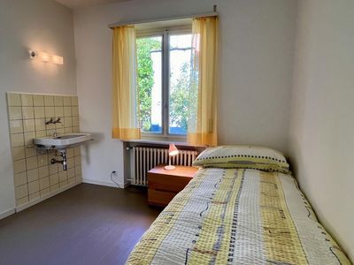 Schlafzimmer mit einem Einzelbetten