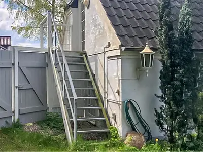 outside