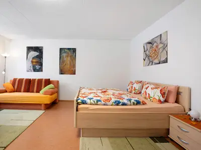 BEDROOM, INSIDE, OUTSIDE