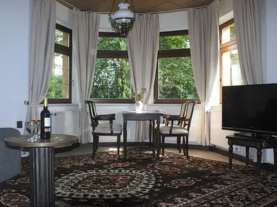 Fewo Villa zum Tiergehege: Wohnraum