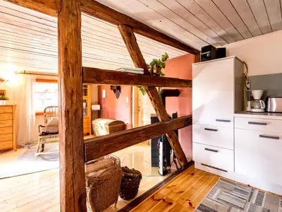 Fewo Landleben: Wohnraum mit Küche