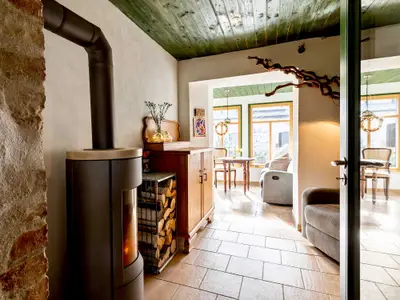 Fewo Romantik: Blick in den Wohnraum