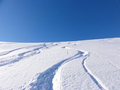 Spuren im Schnee