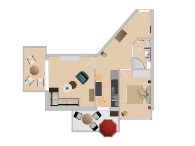 Ferienwohnung für 3 Personen (57 m²) in Baabe 2/10