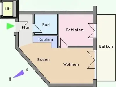 Ferienwohnung für 3 Personen (51 m²) in Baabe 8/10