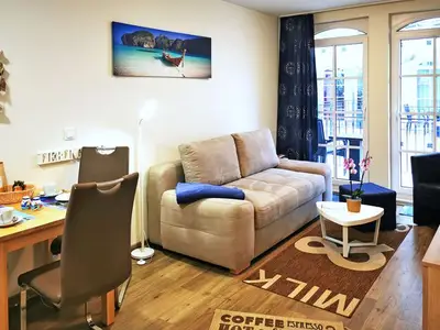 Ferienwohnung für 3 Personen (38 m²) in Baabe 1/10