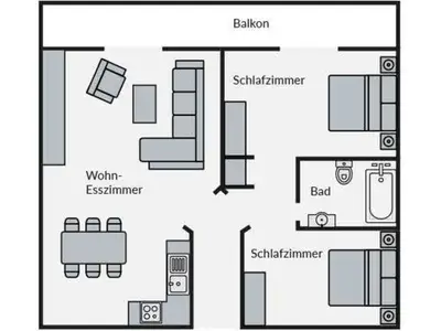 Ferienwohnung für 6 Personen (89 m²) in Baabe 9/10