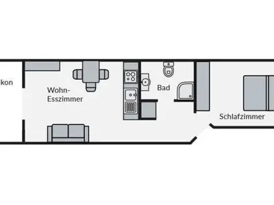 Ferienwohnung für 4 Personen (34 m²) in Baabe 8/10