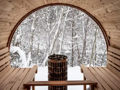 Sauna Garten Lodge