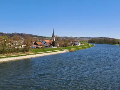 Blick auf Poikam