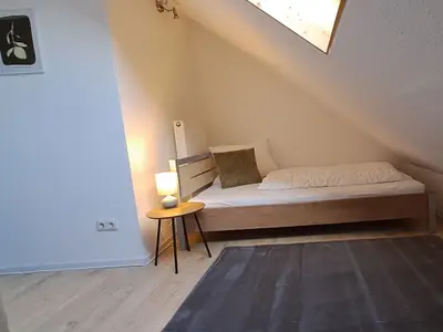 Schlafzimmer 2 mit Einzelbetten