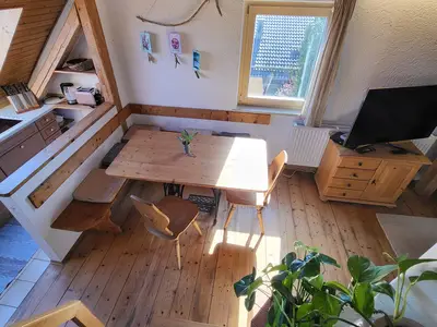 Essbereich und Küche