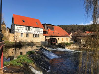 Mühle Buchfarth / 4 Sterne Ferienwohnung Auszeit  Bad Berka, Weimarer Land, Thüringen