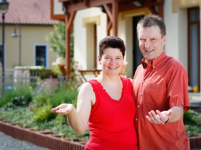 Ihre Gastgeber 4 Sterne Ferienwohnung Auszeit  am Kurpark Bad Berka, Weimarer Land, Thüringen