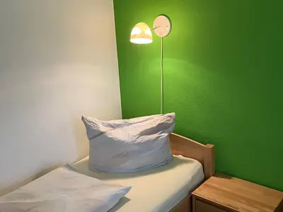 Schlafzimmer (Kinderzimmer)  4 Sterne Ferienwohnung Morgensonne am Kurpark von Bad Berka, Weimarer Land, Thüringen