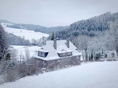 Ferienhaus Stefano im Winter