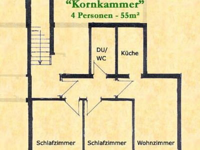 Kornkammer - Grundriss