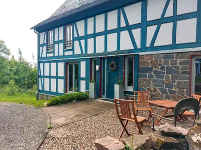 Aussenansicht Ferienhaus NaturReich Vorderansicht