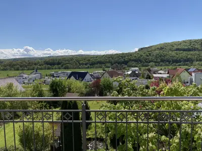 Ausblick vom Südbalkon