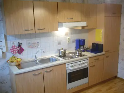 Wohnküche + Mikrowelle