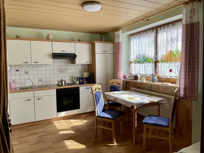 Wohnküche mit Esssecke