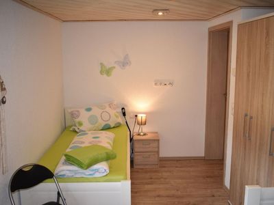 Schlafbereich. 2. Schlafzimmer mit 2 Einzelbetten