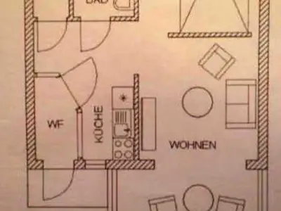 Ferienwohnung für 3 Personen (42 m²) in Bad Bramstedt 4/10