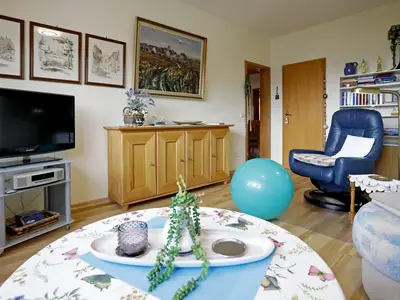Wohnraum mit TV