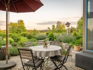 Terrasse Blick in den Garten