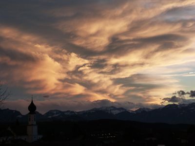 Wolken über Bad Endorf