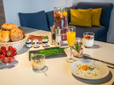 Gedeckter Tisch