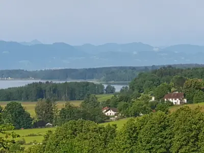 Ausblick vom Balkon